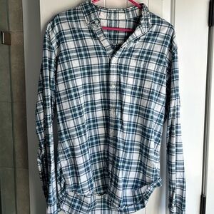 J. Crew Men’s Plaid Button Down Shirt Size L